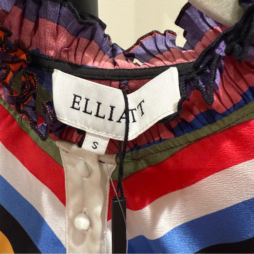 NWT Elliatt Sodality Multicolor Striped Dress - Picture 7 of 10